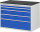 RAU Schubladenschrank XXL5.2, B1145xT650xH820mm, M-Top-22mm, 5xSchublade-VA, 13-XXL5.2A-M.11