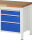 RAU Unterbau-Container L3.16, B580xT650xH620mm, 3xSchublade-VA, 13-L3.16A.11