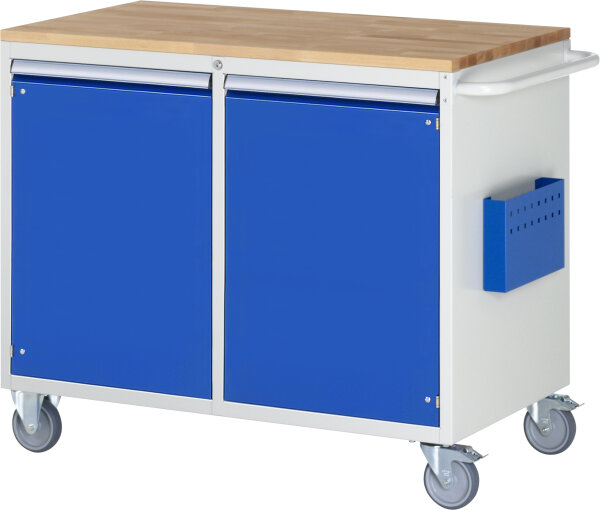 RAU Montagewagen LL5.12.12, B1145xT650xH975mm, 2xTüren, B-Top-25mm, 05-LL5.12.12A-B.11