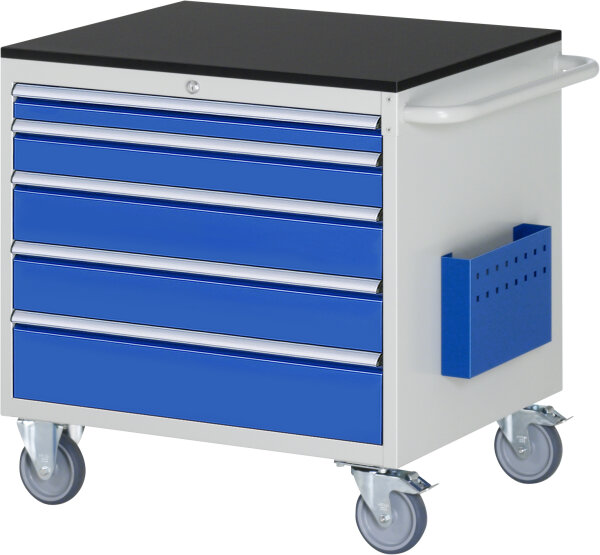 RAU Montagewagen XL3.11, B770xT650xH790mm, 5xSchublade-TA, M-Top-20mm, 05-XL3.11A-M.11