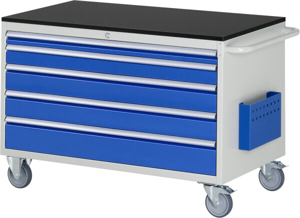 RAU Montagewagen XXL3.11, B1145xT650xH790mm, 5xSchublade-TA, M-Top-20mm, 05-XXL3.11A-M.11