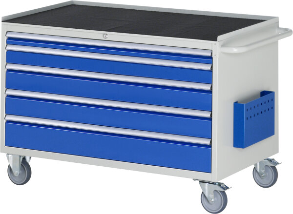 RAU Montagewagen XXL3.11, B1145xT650xH795mm, 5xSchublade-TA, MT-Top-25mm, 05-XXL3.11A-MT.11