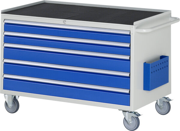 RAU Montagewagen XXL3.20, B1145xT650xH795mm, 5xSchublade-TA, MT-Top-25mm, 05-XXL3.20A-MT.11