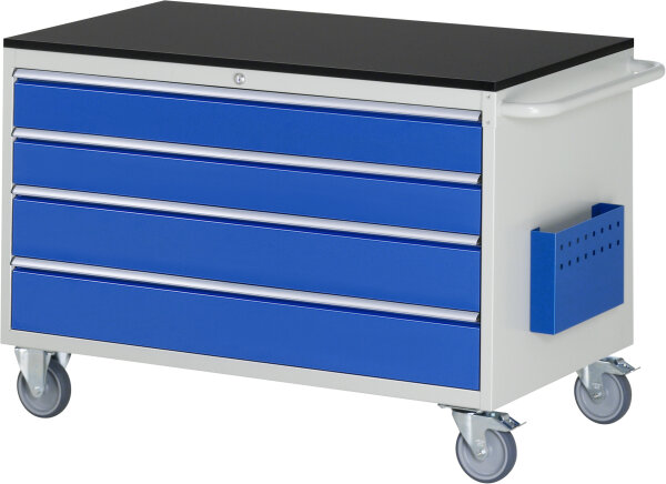 RAU Montagewagen XXL3.6, B1145xT650xH790mm, 4xSchublade-TA, M-Top-20mm, 05-XXL3.6A-M.11