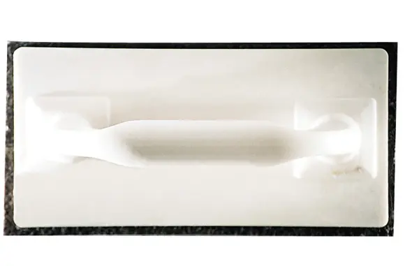 Reibebrett mit Filzbelag 280 x 140 x 10 mm