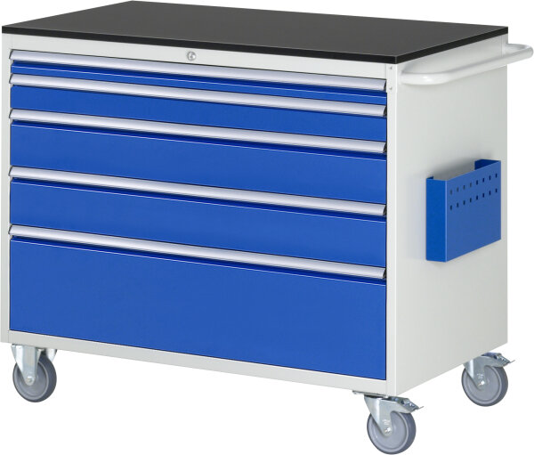 RAU Montagewagen XXL5.2, B1145xT650xH970mm, 5xSchublade-TA, M-Top-20mm, 05-XXL5.2A-M.11
