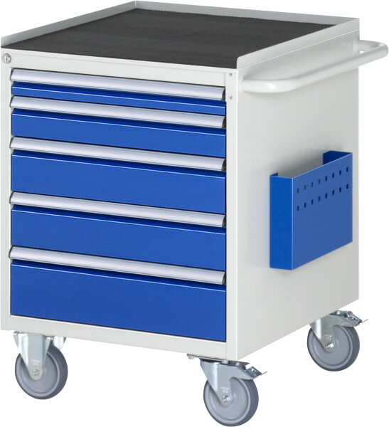 RAU Montagewagen L3.11, B580xT650xH795mm, 5xSchublade-VA, MT-Top-25mm, 15-L3.11A-MT.11