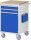 RAU Montagewagen L5.7, B580xT650xH975mm, 2xSchublade-VA, 1xTür rechts, B-Top-25mm, 15-L5.7AR-B.11