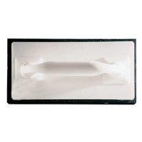 Reibebrett mit Moosgummibelag Größe: 280 x 140 mm