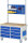 RAU Montagewagen LL3.0.8, B1145xT650xH795mm, 3xSchublade-VA, 1xTür, B-Top-25mm, 15-LL3.0.8A-B.11