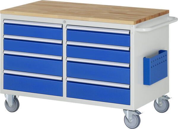 RAU Montagewagen LL3.6.6, B1145xT650xH795mm, 8xSchublade-VA, B-Top-25mm, 15-LL3.6.6A-B.11