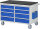 RAU Montagewagen LL3.6.6, B1145xT650xH790mm, 8xSchublade-VA, M-Top-20mm, 15-LL3.6.6A-M.11