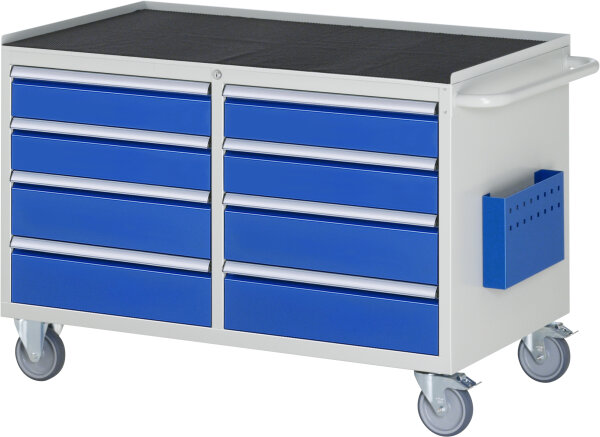 RAU Montagewagen LL3.6.6, B1145xT650xH795mm, 8xSchublade-VA, MT-Top-25mm, 15-LL3.6.6A-MT.11