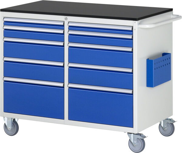 RAU Montagewagen LL5.2.2, B1145xT650xH970mm, 10xSchublade-VA, M-Top-20mm, 15-LL5.2.2A-M.11