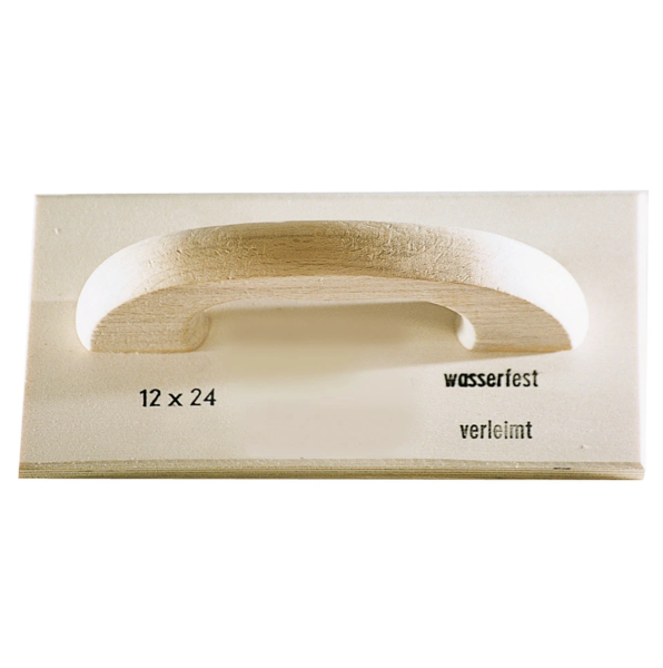 Profibau Holz-Reibebrett 75253 Mehrschicht-Holz ohne Belag, 420 x 220 mm, 7-fach verleimt
