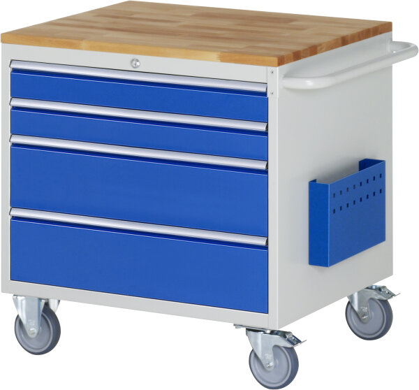 RAU Montagewagen XL3.1, B770xT650xH795mm, 4xSchublade-VA, B-Top-25mm, 15-XL3.1A-B.11
