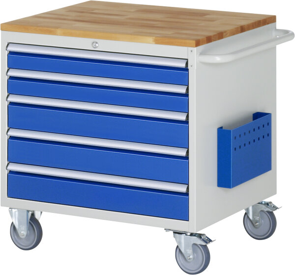 RAU Montagewagen XL3.20, B770xT650xH795mm, 5xSchublade-VA, B-Top-25mm, 15-XL3.20A-B.11