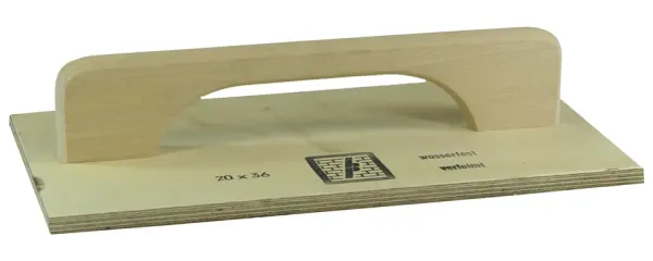 Profibau Schleifbrett für Porenbeton 75260, 500 mm, Mehrschichtholz, Körnung 16