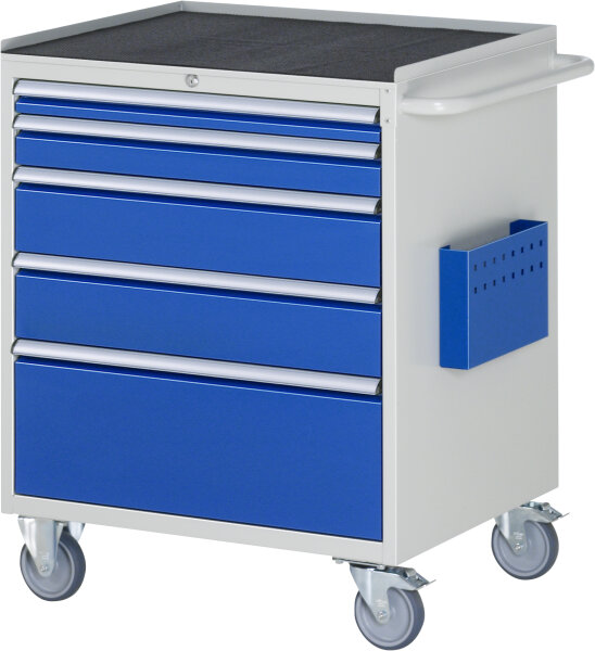 RAU Montagewagen XL5.2, B770xT650xH975mm, 5xSchublade-VA, MT-Top-25mm, 15-XL5.2A-MT.11