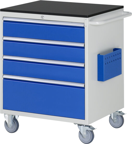 RAU Montagewagen XL5.3, B770xT650xH970mm, 4xSchublade-VA, M-Top-20mm, 15-XL5.3A-M.11