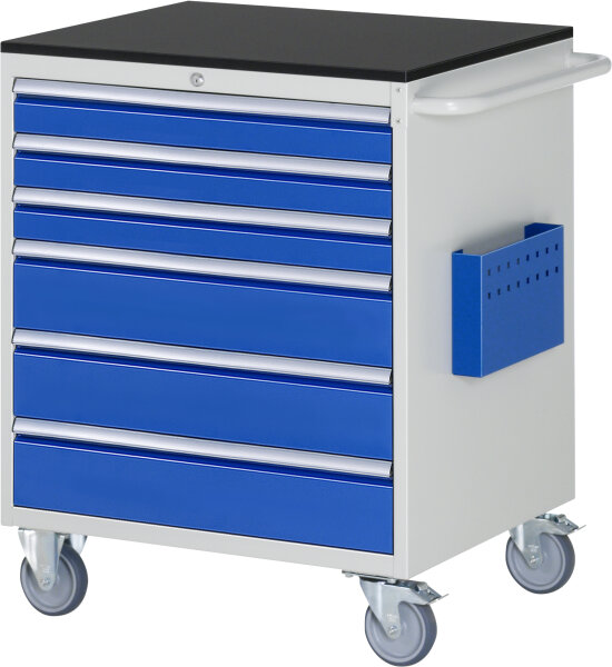 RAU Montagewagen XL5.9, B770xT650xH970mm, 6xSchublade-VA, M-Top-20mm, 15-XL5.9A-M.11