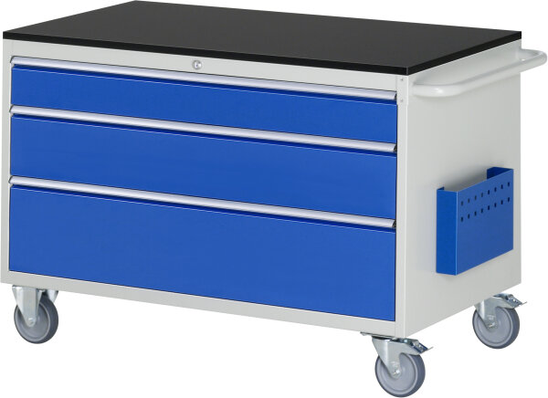 RAU Montagewagen XXL3.16, B1145xT650xH790mm, 3xSchublade-VA, M-Top-20mm, 15-XXL3.16A-M.11