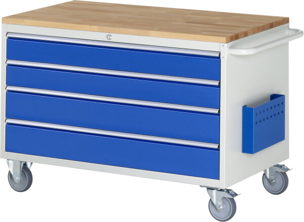 RAU Montagewagen XXL3.6, B1145xT650xH795mm, 4xSchublade-VA, B-Top-25mm, 15-XXL3.6A-B.11
