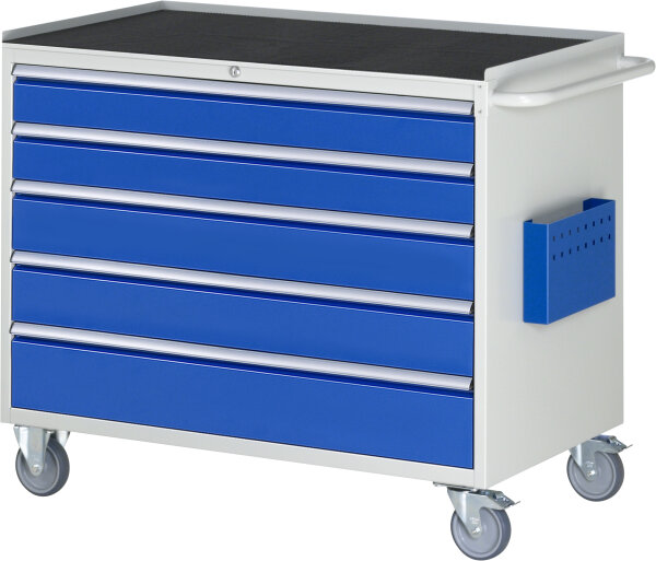 RAU Montagewagen XXL5.11, B1145xT650xH975mm, 5xSchublade-VA, MT-Top-25mm, 15-XXL5.11A-MT.11