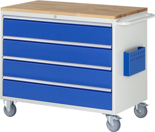 RAU Montagewagen XXL5.1, B1145xT650xH975mm, 4xSchublade-VA, B-Top-25mm, 15-XXL5.1A-B.11