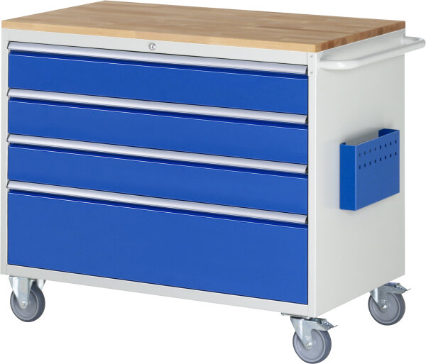 RAU Montagewagen XXL5.3, B1145xT650xH975mm, 4xSchublade-VA, B-Top-25mm, 15-XXL5.3A-B.11