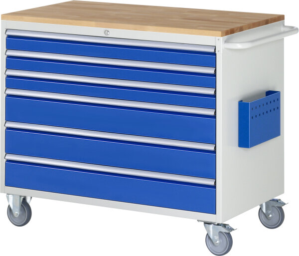 RAU Montagewagen XXL5.9, B1145xT650xH975mm, 6xSchublade-VA, B-Top-25mm, 15-XXL5.9A-B.11