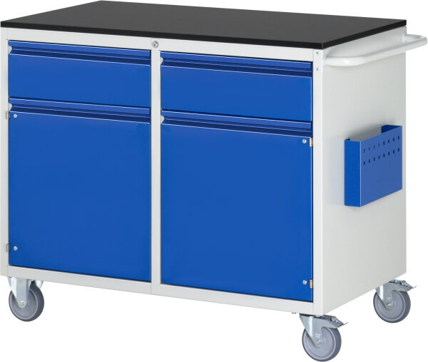RAU Montagewagen LL5, B1145xT650xH795mm, 2xSchublade-TA, 2xTür, M-Top-20mm, 05-LL5.8.8I-M.11