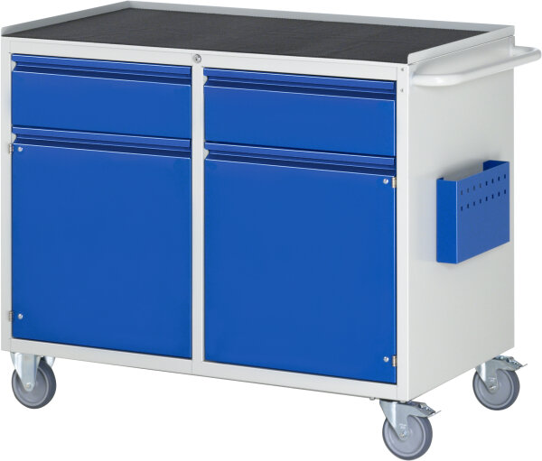 RAU Montagewagen LL5, B1145xT650xH795mm, 2xSchublade-TA, 2xTür, MT-Top-25mm, 05-LL5.8.8I-MT.11