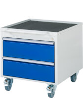 RAU Roll-Container 7000 - 2.0, B580xT650xH565mm, 2xSchublade-TA, 05-2.0A.11