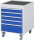 RAU Roll-Container 7000 - 3.2, B580xT650xH745mm, 5xSchublade-VA, 15-3.2A.11
