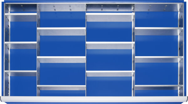 RAU Einteilungsset 71 für Schublade-Größe-XXL, für Fronthöhe 120-150mm, 09-200-71
