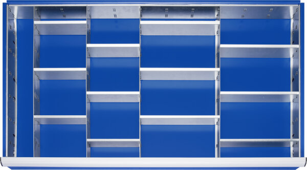 RAU Einteilungsset 75 für Schublade-Größe-XXL, für Fronthöhe 180-360mm, 09-200-75
