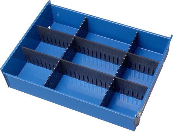 RAU Einteilungsset 6 für Schublade 570x450, für Fronthöhe 130/105,195/130,260mm, 09-450-6