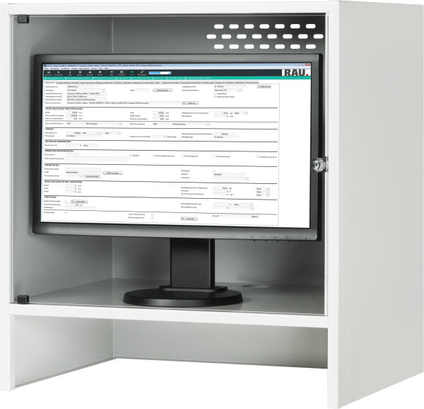 RAU Monitorgehäuse, B650xT520xH710mm, 07-MG520-650.12