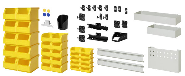 RAU System-Zubehör Set-01, 59-teilig für System-Aufbauten, SZ-SET01