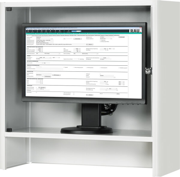 RAU Monitorgehäuse, B720xT300xH710mm, 07-5500.12
