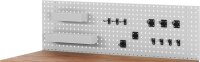 RAU Lochplatte zur Werkbankmontage, B2000xT15xH450mm, 2...