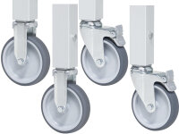 RAU Rollensatz mit Expander, 2 Bock- und 2 Lenkrollen mit...