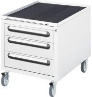 RAU Roll-Container mit 3 Schubladen, B480xT600xH540mm,...