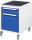 RAU Roll-Container mit 2 Schubladen, B480xT600xH690mm, RAL7035/RAL5010, E-US-3-2A-M.11