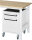 RAU Roll-Container mit 2 Schubladen, B480xT600xH690mm, RAL7035/RAL7035, E-US-3-2A-M.12