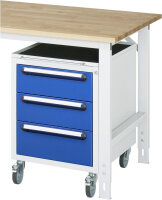 RAU Roll-Container mit 3 Schubladen, B480xT600xH690mm,...