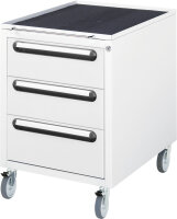 RAU Roll-Container mit 3 Schubladen, B480xT600xH690mm,...