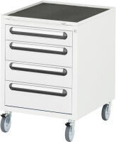 RAU Roll-Container mit 4 Schubladen, B480xT600xH690mm,...