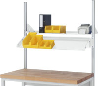 RAU Metallablage neigbar E, B1200(1080)xT300xH160mm,...